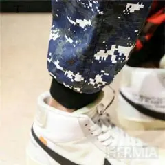 カーゴパンツ メンズ テーパードパンツ ジョガーパンツ 迷彩