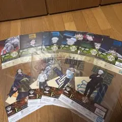 一番くじ 劇場版 呪術廻戦 ０ ー1224ー E賞　クリアファイル　コンプ