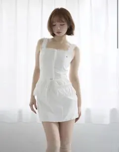 andmary Katie lace frill set up White - メルカリ