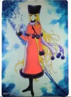 【非売品】銀河鉄道999 メーテル B1 サイズ 超特大 光沢 ポスター 銀河鉄道999 ポスター