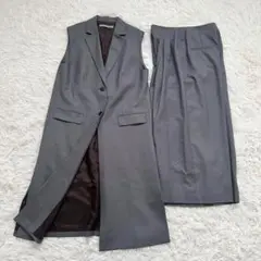 極美品✨️セオリーリュクス NEW SAXONY セットアップ オータムグレー