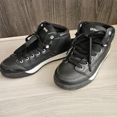 gravis ハイカットスニーカー 黒　ターマック　グラビス　23.5cmのサムネイル