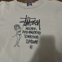 80s ステューシーTシャツ OLD STUSSY ヴィンテージ 古着 黒タグ