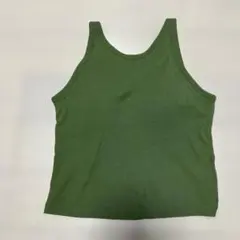GU ダークグリーン タンクトップ Sサイズ