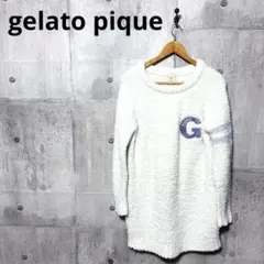gelato pique moco moco'ジェラート'ロゴ刺しゅうドレス F