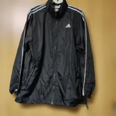 adidas ウインドブレーカー ブラック　XO