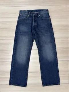 オーガニックコットン 90sルーズフィットデニム　ダークウォッシュ 29W30L