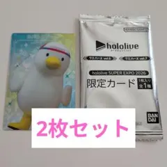 ホロライブ ウエハース スバルドダック フェス エキスポ 2枚セット