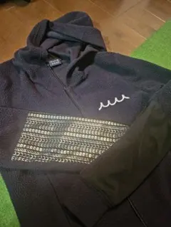 muta ムータ　ジップパーカー　美品　黒のサムネイル
