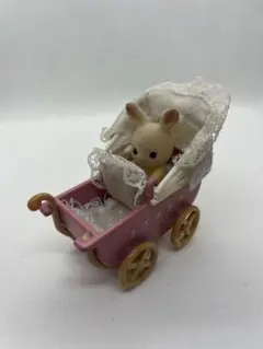 シルバニアファミリー 双子ベビーカーと人形