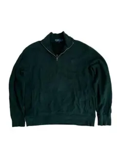 POLO ハーフジップトレーナー