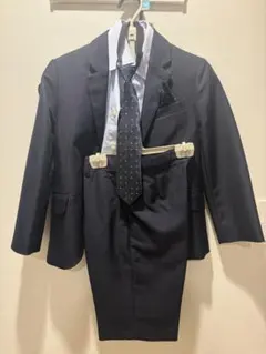 キッズ用 フォーマルスーツ ダークネイビー