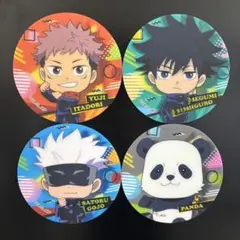 呪術廻戦 3Dマグネット 4種類4枚セット