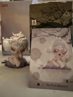 スカルパンダ フィギュア 庭前墨梅 6点 スカルパンダ フィギュア 庭前墨梅 6点 POPMART ポップマート