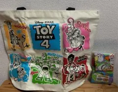トイストーリー　トートバッグ＆ランチ巾着2枚組セット