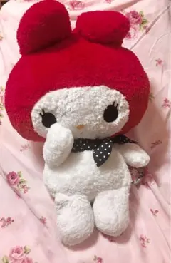 BIG赤ずきんちゃんマイメロディー大きめサイズぬいぐるみ希少品レア2022年製