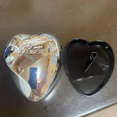 refaハート型シルバーブラシ