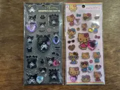 【国内正規品】キラキララインストーンシール クロミ &ハローキティ 日焼けキティ