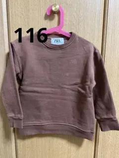 ZARA ブラウン トレーナー サイズ6