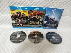 レンタルBlu-Ray　エクスペンダブルズ 計3枚セット（10）