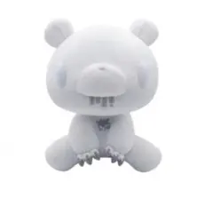 チャックスGP　グルーミー　ぬいぐるみ　Long Fur Monotone 白黒 2026年最新】チャックスGP いたずらぐまのグル～ミ～ぬいぐるみ