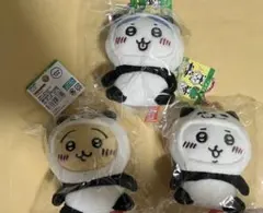 ちいかわ ご当地 和歌山 パンダ ぬいぐるみキーチェーン 3体セット