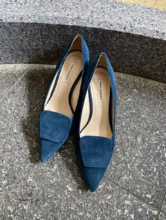 FABIO RUSCONI パンプス　ネイビー　23.5