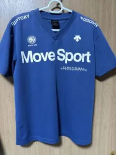 DESCENTE レアなサントリーボスMove Sport Tシャツ　Mサイズのサムネイル