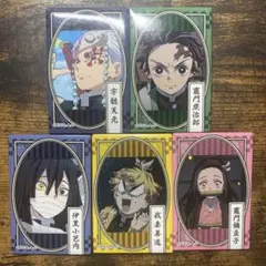 鬼滅の刃　缶バッチ　５つセット
