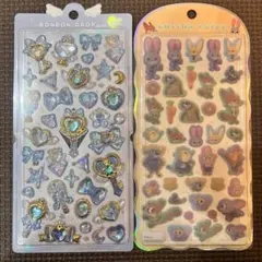 ボンボンドロップシール　マジカル　コットンパフィシール　ズートピア