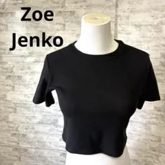 [ZoeJenko ゾエジェンコ] 黒 半袖 Tシャツのサムネイル