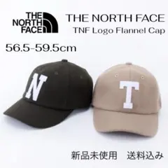 THE NORTH FACE TNFロゴフランネルキャップ フリーサイズ 新品