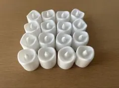 ホワイトLEDキャンドル 20個セット