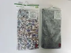 【新品】ユニクロ ポール&ジョー レギンス 7分丈 120 2枚セット