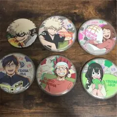 僕のヒーローアカデミア　缶バッジ　6種セット