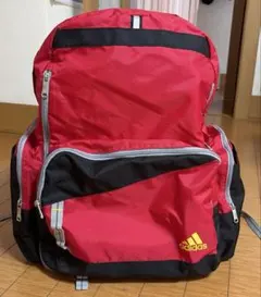 adidas 小学生　リュック 大容量　レッド