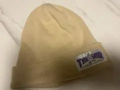 THRASHER ニット帽 ビーニー ベージュのサムネイル