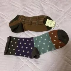 ☆チュチュアンナ　くるぶし丈ソックス＆ふくらはぎ丈ソックス　2足セット☆