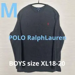 ポロ　ラルフローレン　長袖Tシャツ　カットソー　M