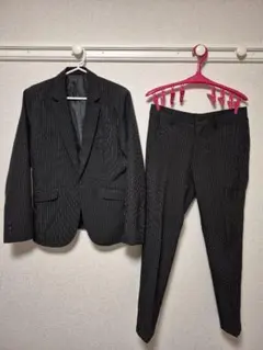 JILL BLAZE　ジルブレイズ　ブラックストライプスーツ上下セット　Mサイズ