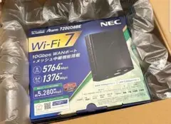 【新品未開封】NEC Atrem Wi-Fi7ルータPA-7200D8BE