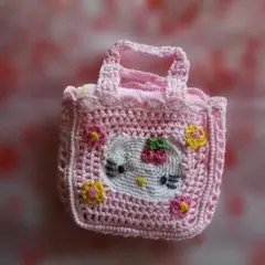 ハローキティ刺繍バッグ