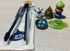 ドラクエくじふくびき所スペシャルE賞スナックトング　ドラクエフィギュア5点セット