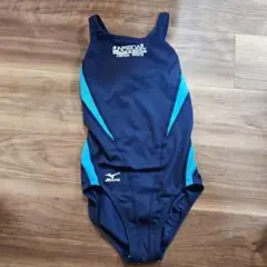 セントラル スクール水着 女の子 SS ネイビー/ターコイズ