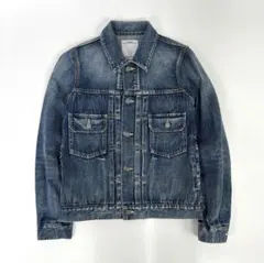 visvim ビズビム 青耳 セルビッチ 2nd デニムジャケット Gジャン 1