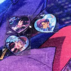 あんスタ ハート缶バッジ 朔間零 乙狩アドニス 大神晃牙