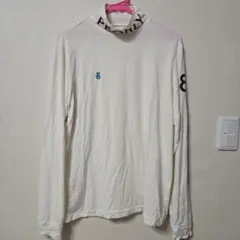 PEARLY GATES 長袖ウェア ５ モックネック ホワイト