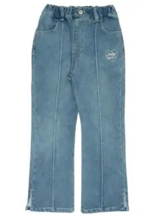 BABYDOLL デニムフレアロングパンツ　120