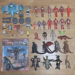 激レア　ウルトラマン　ゴジラ　ウルトラ怪獣ソフビ　フィギュア　まとめ売り