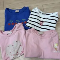 ポンポネット 160 Tシャツ 白 2枚とメゾピアノ150 1枚￼ - メルカリ